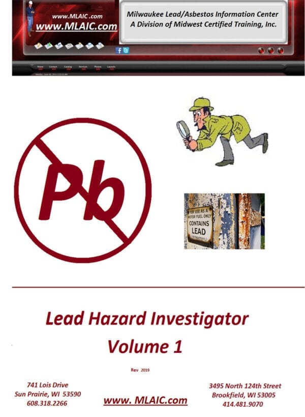 Lead Hazard Investigator Initial