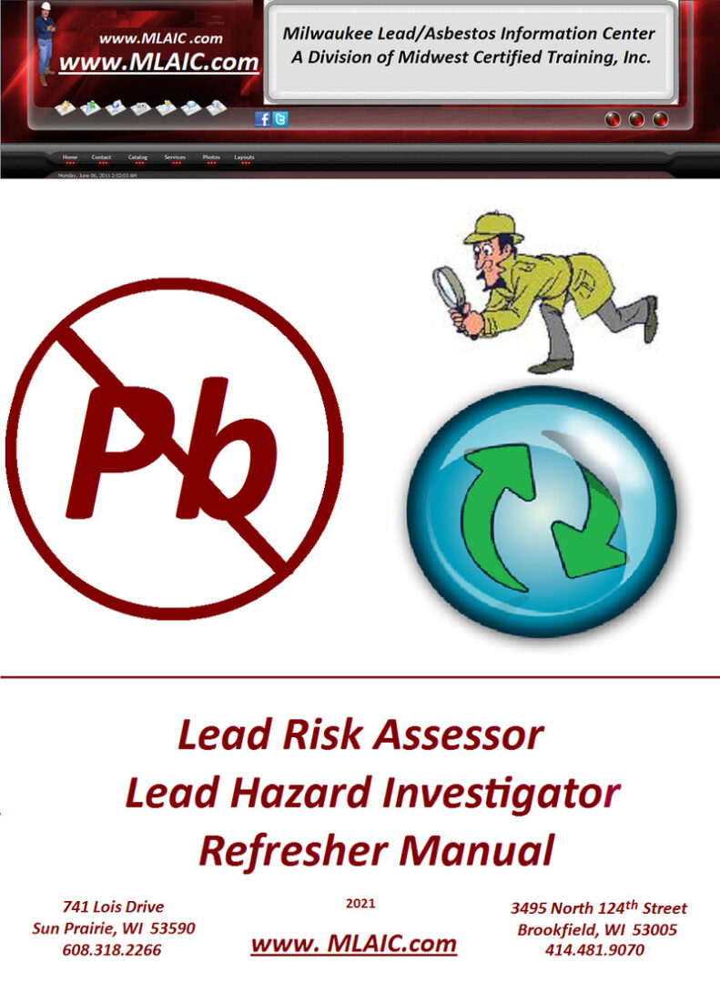 Lead Hazard Investigator Refresher