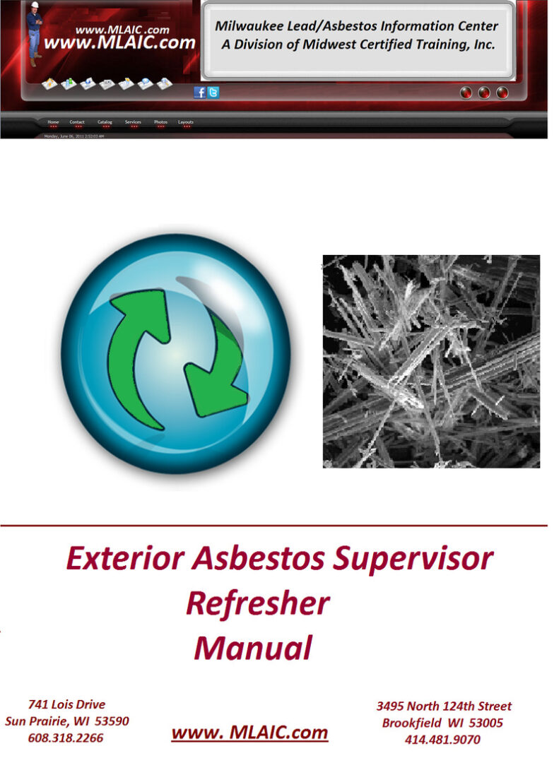 Exterior Asbestos Supervisor Refresher